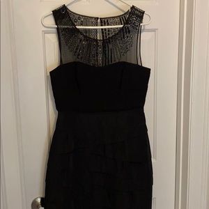 BCBG black cocktail dress